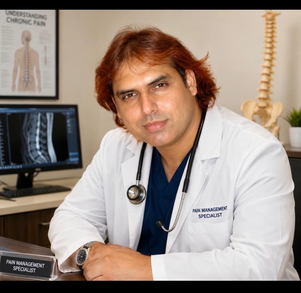 Portrait of Dr. Rizwan Muhammad